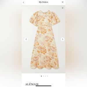 ELEMAIS never worn, in garment bag from net a porter, beautiful linen dress.